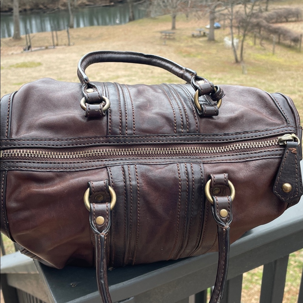 Vintage Vibe Frye Jane Speedy Satchel - Picture 5 of 15